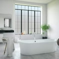 thumbnail image 3 of 3D Matte Window Film Stained Glass Decorative Uv Window Sticker Privacy  Frosted Self Adhesive Film Window Decal for Glass, 3 of 6