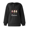 thumbnail image 4 of Pntutb, camiseta informal con cremallera y manga larga con cuello vuelto a la moda para mujer, camisetas Pntutb Pntutb-2666, 4 of 5