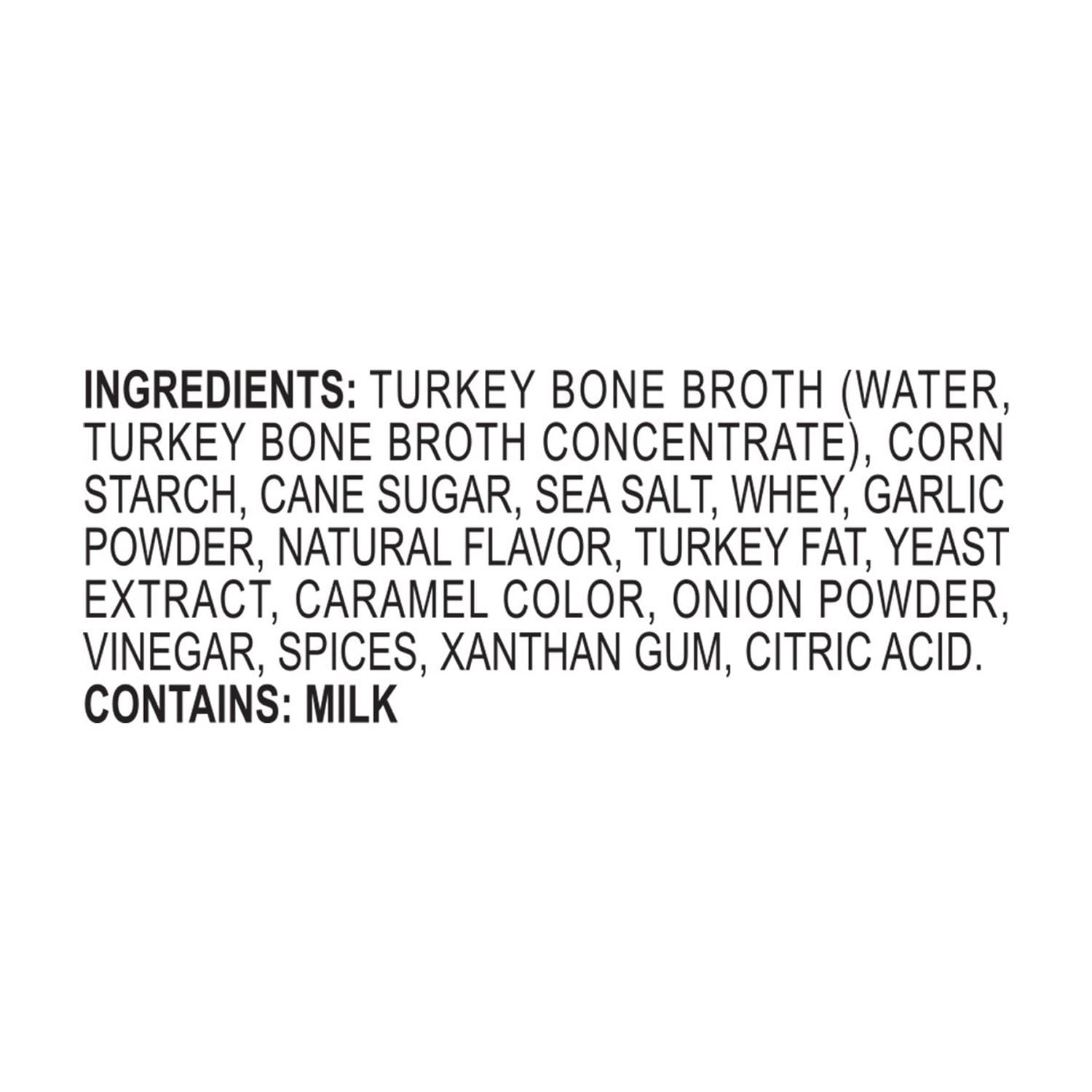 Kinder’s Roasted Turkey Bone Broth Gravy, 2 Pack (17 oz., 2 pk.) with bowl by OMA