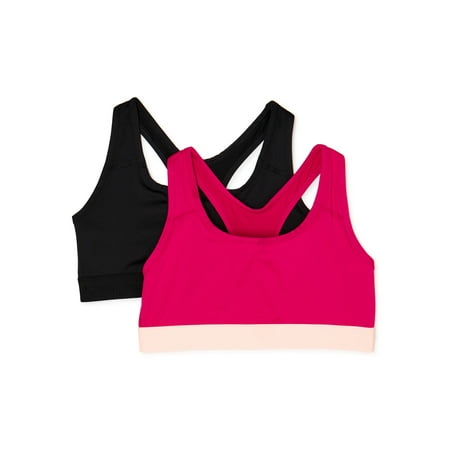

Athletic Works Girls Sports Bra 2 Pack