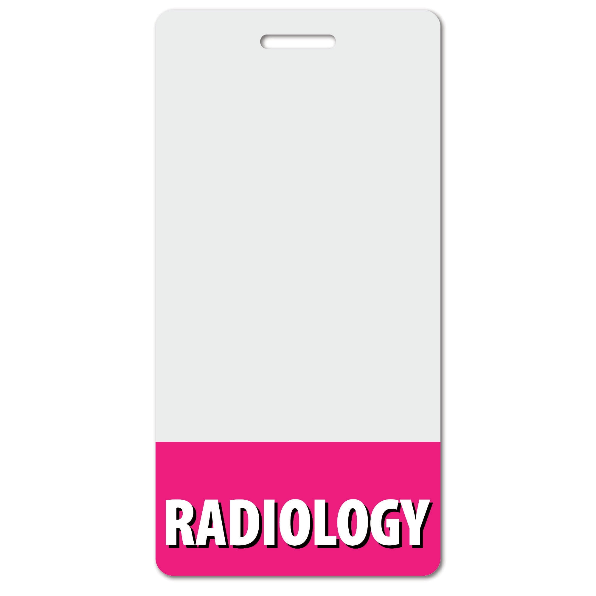 RADIOLOGY Heavy Duty Vertical Bright Pink (5 pack) Spill & Tear Proof Cards 2 Sided USA