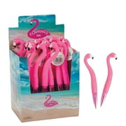 Flamingo Shaped Pen (24Pc/Db) - Party Favors - 24 Pieces