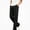 Black, variant on DJDLJWCJ Boys Straight Leg Pants Fleece Lined Elastic Waist Casual Pants Side Pocket Winter Warm Trousers Gray Size 5T