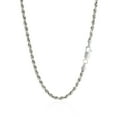 thumbnail image 2 of Chaîne Style Corde en Argent Sterling 2,9 mm Taille Diamant 18 Po, 2 of 4