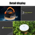 thumbnail image 4 of Linternas Portátiles Lámpara de Camping LED 180LM/1800mAh IPX4 Linterna Multifuncional para Viajes Picnic, 4 of 5