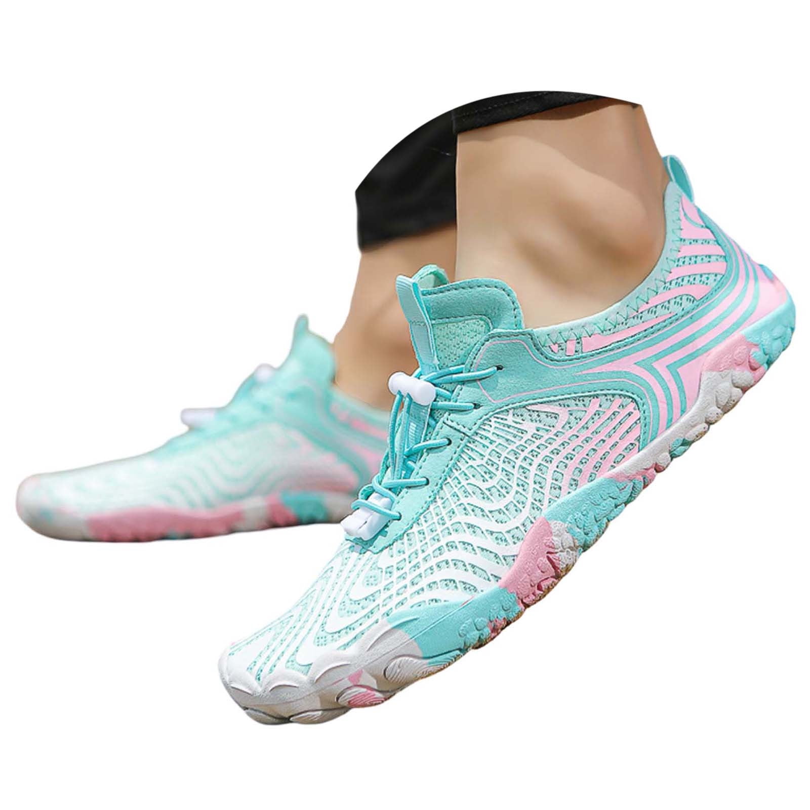 CHENge Hiking Cloud-Like Barefoot Shoes Women Men Footwear, Unisex Running Shoe for women, Wide Toe Box Zero Drop Slight Arch-Support Breathable Walking Shoes