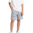thumbnail image 3 of Zpanxa Boys Athletic Shorts Solid Lightweight Mid-Thigh Length, Running Shorts for Summer Sports, Breathable Fit, 3 of 8