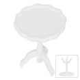 thumbnail image 2 of Mesa de centro para casa de muñecas, mesa de centro para casa de muñecas 1:12 Mesa de té para casa de muñecas Mesa de té para casa de muñecas de madera Máxima confiabilidad, 2 of 14