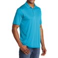 thumbnail image 4 of Mafoose Men's PosiCharge Competitor Polo T-Shirt Atomic Blue X-Small, 4 of 5