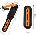 thumbnail image 3 of Remote Bike Rack Foldable Vertical Bike Rack, Wall Mounted Heavy Duty Bike Wall Hook Garage for Garage Shed Orange, 3 of 6