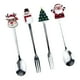 thumbnail image 3 of Juego de tenedor, cuchara y café navideño de 4 piezas, cucharas y tenedores de degustación, vajilla para el Día de San Valentín, cubiertos para azúcar, 3 of 7