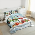 thumbnail image 3 of Homewish Kawaii Snowman 2pcs Bedding Comforter Set for Kids Children Teens,Merry Christmas Twin Comforter Sets,Festival Xmas Breathable Bedding Set,Ultra Soft Home Decor,Reversible, 3 of 8
