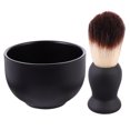 thumbnail image 1 of MasteelfCA Ensemble de 2 Brosses à Raser Brosse à Cheveux avec Bol à Savon à Raser Kit de Brosses à Raser pour Homme, 1 of 7