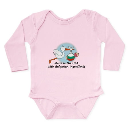 

CafePress - Stork Baby Bulg 2 Body Suit - Long Sleeve Cotton Baby Bodysuit