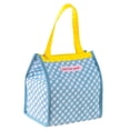 thumbnail image 1 of Bolsa bento a cuadros vintage engrosada, bolsa de arroz de gran capacidad, bolsa aislante de arroz para llevar al trabajo para estudiantes., 1 of 5