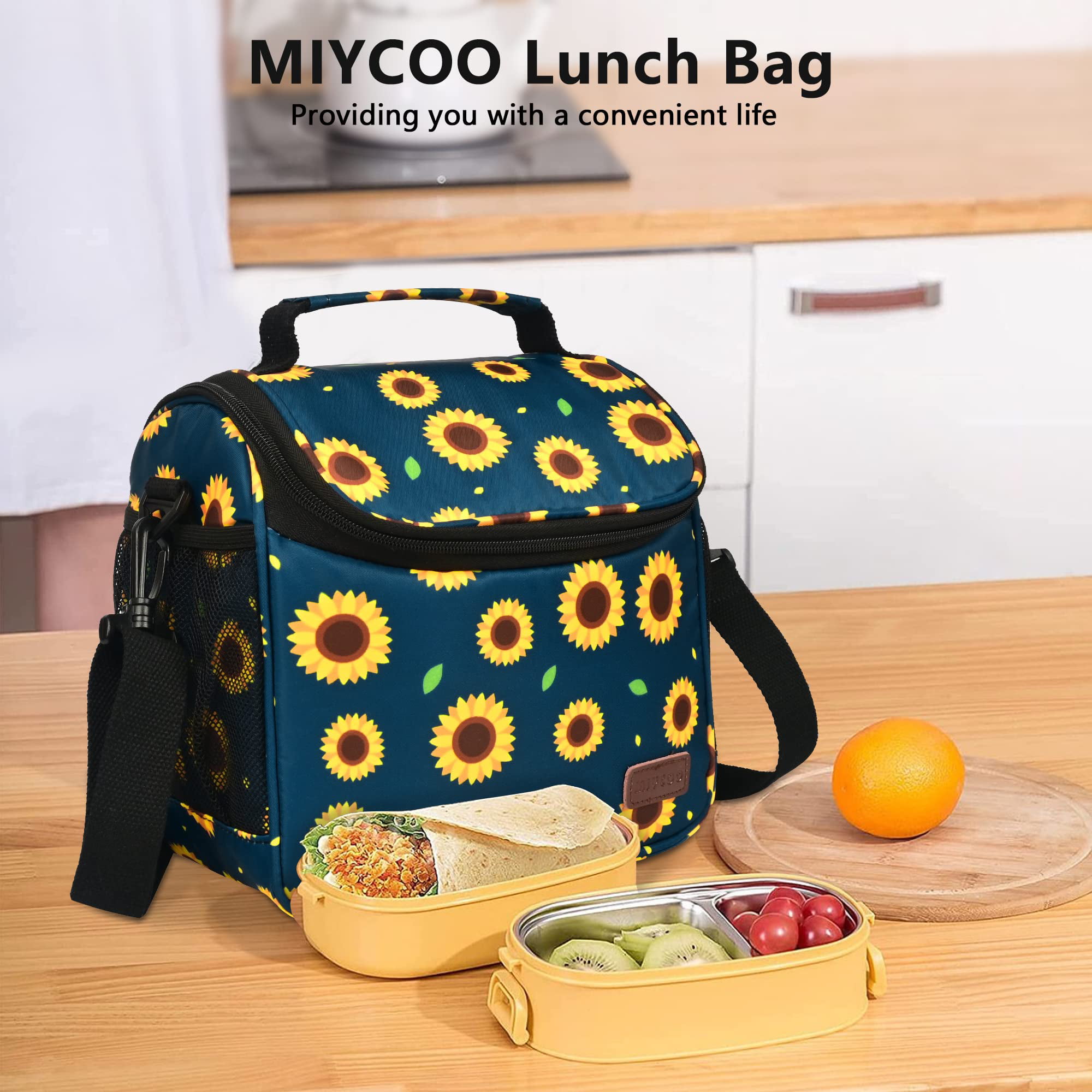 Kids' Lunch Bag With Water Bottle By ToyToEnjoy- Insulated Lunch