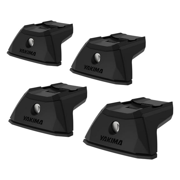 Yakima TrackTower Roof Rack Tower Set for Vehicles with Tracks, Pack of 4