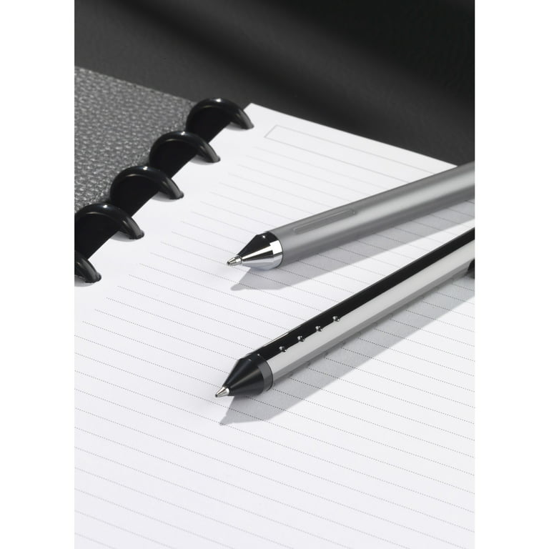 TUL Fine Liner Felt Tip Pen Fine 1.0 mm Silver Barrels Assorted