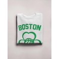 thumbnail image 3 of Boston Shamrock Basketball. Sweatshirt Women -GoatDeals Designs, Female 4X-Large, 3 of 4