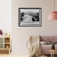 thumbnail image 3 of Historic Framed Print, View from White House window showing Grand Esplanade and new Executive Office, 17-7/8" x 21-7/8", 3 of 9