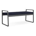 thumbnail image 1 of Gansett Reception Waiting Room 2-Seat Bench / Charcoal Steel / Navy Blue, 1 of 5
