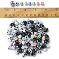 thumbnail image 5 of 130Pcs 3 Styles Craft Style Acrylic Beads Mixed Color 9.5~13x7.5~10x8~12mm Hole: 1.8~2mm, 5 of 8