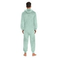 thumbnail image 7 of IAUYY Unisex Adult Onesie Pajamas Ultra-Soft Crystal-Soft Fabric, Halloween Adult Onesie Pajamas Adults,With a Zipper Plus Size Onesie Pajamas, Negative Space, 7 of 7