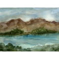 thumbnail image 2 of Harper, Ethan 14x12 Gold Ornate Wood Framed with Double Matting Museum Art Print Titled - Plein Air Landscape IV, 2 of 4