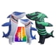 thumbnail image 1 of Disfraz Inflable De Halloween Shark Tiburón Premium Toda Ocasión Bk Disfraces  Talla Grande Modelo huesos-neon, 1 of 9