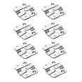 thumbnail image 4 of SOPOTUTU 16Pcs Glass Clamp Bathroom Mirror Clips for Wall Mounting Stainless Steel Interlocking Installation, 4 of 7