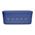 thumbnail image 3 of Life Story Rangement Léger Tissé Panier Tendance 10 Litres, Bleu (6 Pack), 3 of 7