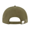 thumbnail image 2 of U.S. Polo Assn. Dad Hat, Oval Logo with Laurels Adjustable Baseball Cap with Curved Brim, Dark Olive, One Size, 2 of 5