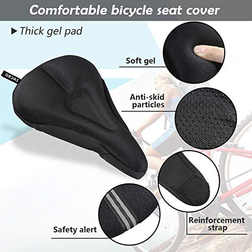 zacro gel bike seat cover