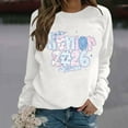 thumbnail image 2 of Senior 2026 Sweatshirts for Women Long Sleeve Crewneck Drop Shoulder Tops Trendy Loose Fit Casual Pullover Shirts, 2 of 7
