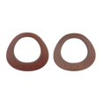 thumbnail image 2 of 2PCS Wooden Handles Handmade Bag Handbags Purse Handles Wallet DIY Sewing Arm Bag Accessory .5cm 16.5cm, 2 of 8