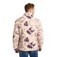 thumbnail image 5 of Hello Kitty & Friends All-Over Character Print Men's Long Sleeve Outerwear Jacket-Small-Medium, 5 of 7