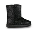 thumbnail image 2 of Women’s Sparkle Glitter Mid-Calf Winter Snow Boots, 2 of 2