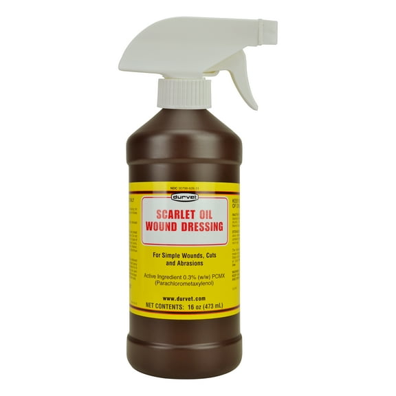 Durvet Scarlet Oil With Sprayer (16 oz)