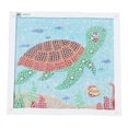 thumbnail image 1 of Easy 5D  Painting Kit, Cartoon Sea Tortoise Full Drill  Art Gem Painting For Beginners Rhinestone  Home Wall Decor, 1 of 8