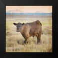 thumbnail image 2 of Brown, Denise 12x12 Black Modern Framed Museum Art Print Titled - Cow, 2 of 5