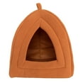 thumbnail image 4 of PETMAKER  Cozy Kitty Tent Igloo Plush Cat Bed, 4 of 11