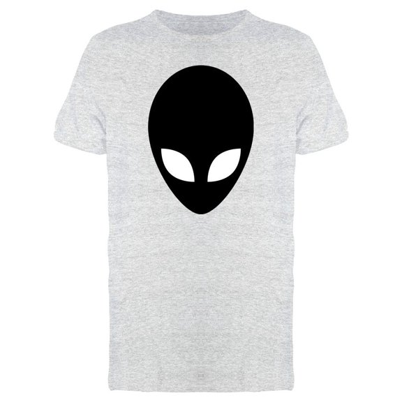Alien Head Icon T-Shirt Men -Image by Shutterstock, Male 3X-Large