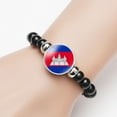 thumbnail image 2 of Uijokdef Acrecean Beaded Bracelet, Acrylic, Asian Countries, 2 of 3