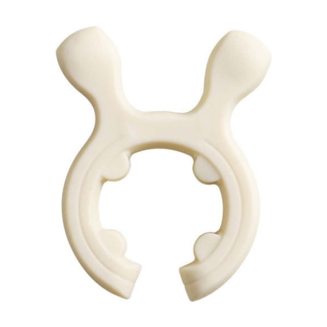 Silicone Pot Clip Utensil Rest Holder | Multifunctional Heat-Resistant Spoon Spatula Rack | Food-Grade Flexible Silicone | Prevents Mess, Boil-Over | Fits Most Handles | White