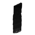 thumbnail image 3 of UPPADA Womens Sequin Tassel Fringe Party Dress V Neck Sleeveless Spaghetti Straps Dress Cocktail Prom Party Mini Dresses Slim Fit Ruched Stretchy Dress, 3 of 6