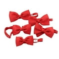 thumbnail image 5 of New Infant Toddler Kid Teen Boy Wedding Formal Party Satin Red Bow Tie S-4T 5-20, 5 of 5