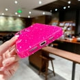 thumbnail image 6 of Compatible with iPhone 14 Pro Case 6.1 inch, Cute Glitter Sparkly Bling Phone Cover for Women Girls (Hot Pink), 6 of 14