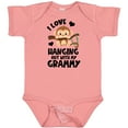 thumbnail image 3 of Inktastic Monkey I Love Hanging out with My Grammy Boys or Girls Baby Bodysuit, 3 of 5