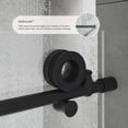 thumbnail image 5 of Seawin Crystal Sliding Shower Door 56 - 60 in. W x 78 in. H Brushed Stainless Hardware 3/8 inch (10 mm) Thick Clear Glass Brushed Stainless, 5 of 11