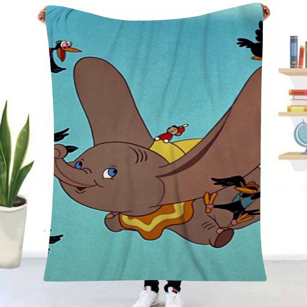 Disney Dumbo Blanket for Office Lunch Break Blankets